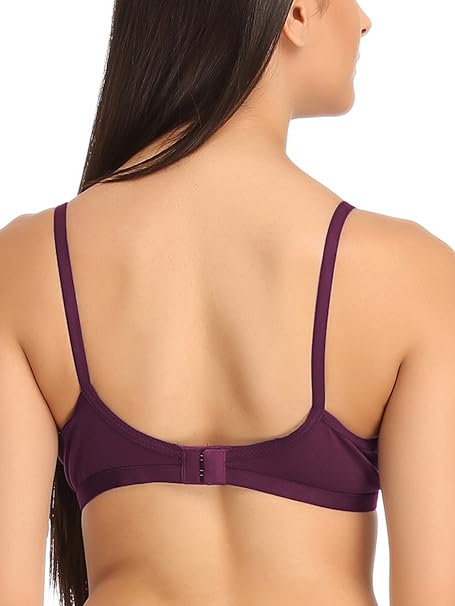 Clovia Cotton Comfort Non-Padded Full-Coverage T-Shirt Bra – Wire-Free for Women